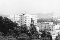 Pohled na Zlín z ulice Zátiší