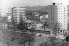 Pohled na ulici Pod Nivami