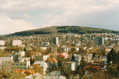 Výhled na Zlín z ulice Zátiší